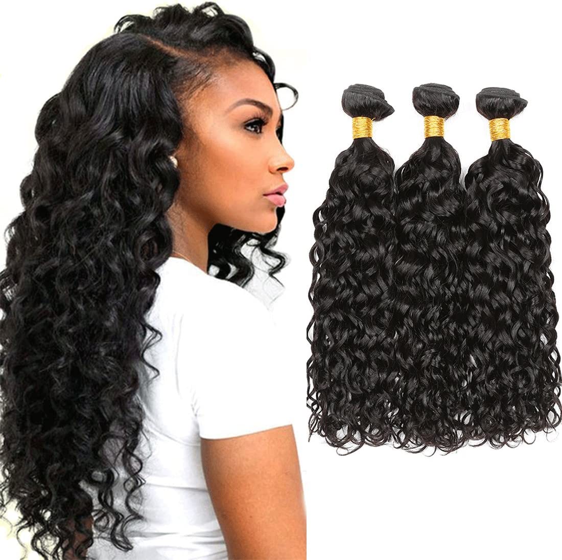 Water Wave Hair Bundle - My Aurea Beauty