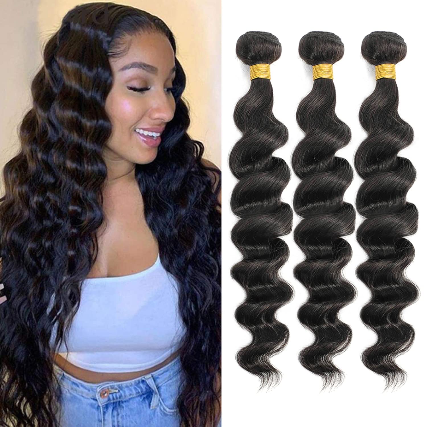 Loose Wave Hair Bundle - My Aurea Beauty