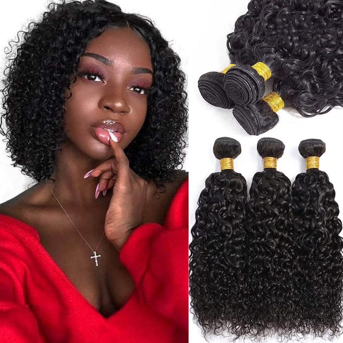 Kinky Curly Hair Bundle - My Aurea Beauty