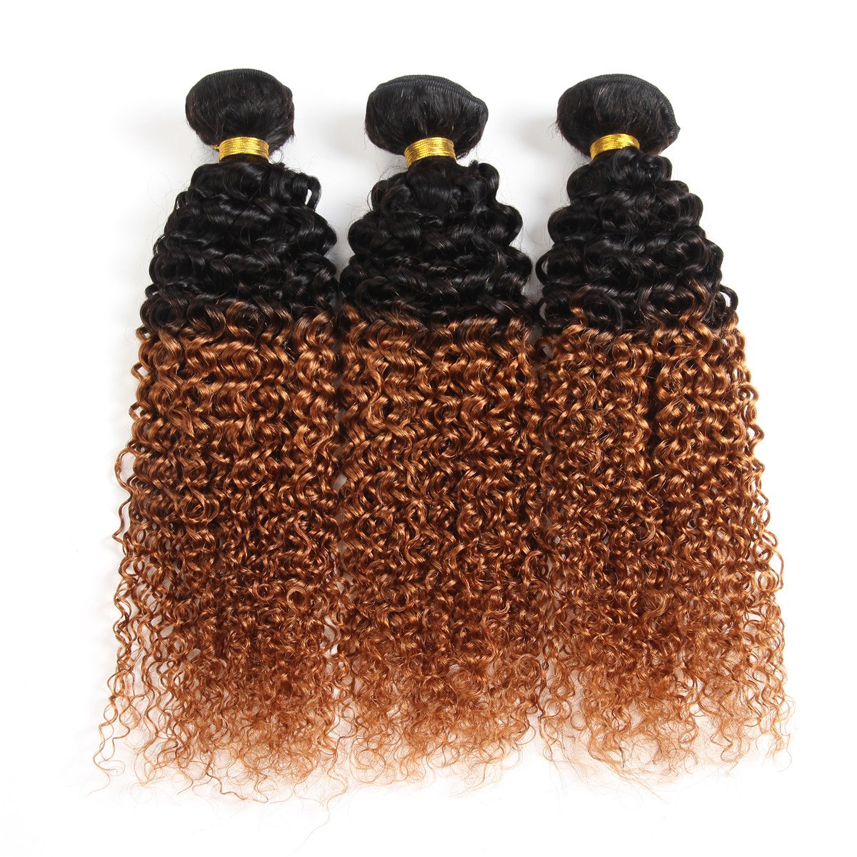 Jerry Curls Bundle - Two-tone Ombre T1B30 - My Aurea Beauty