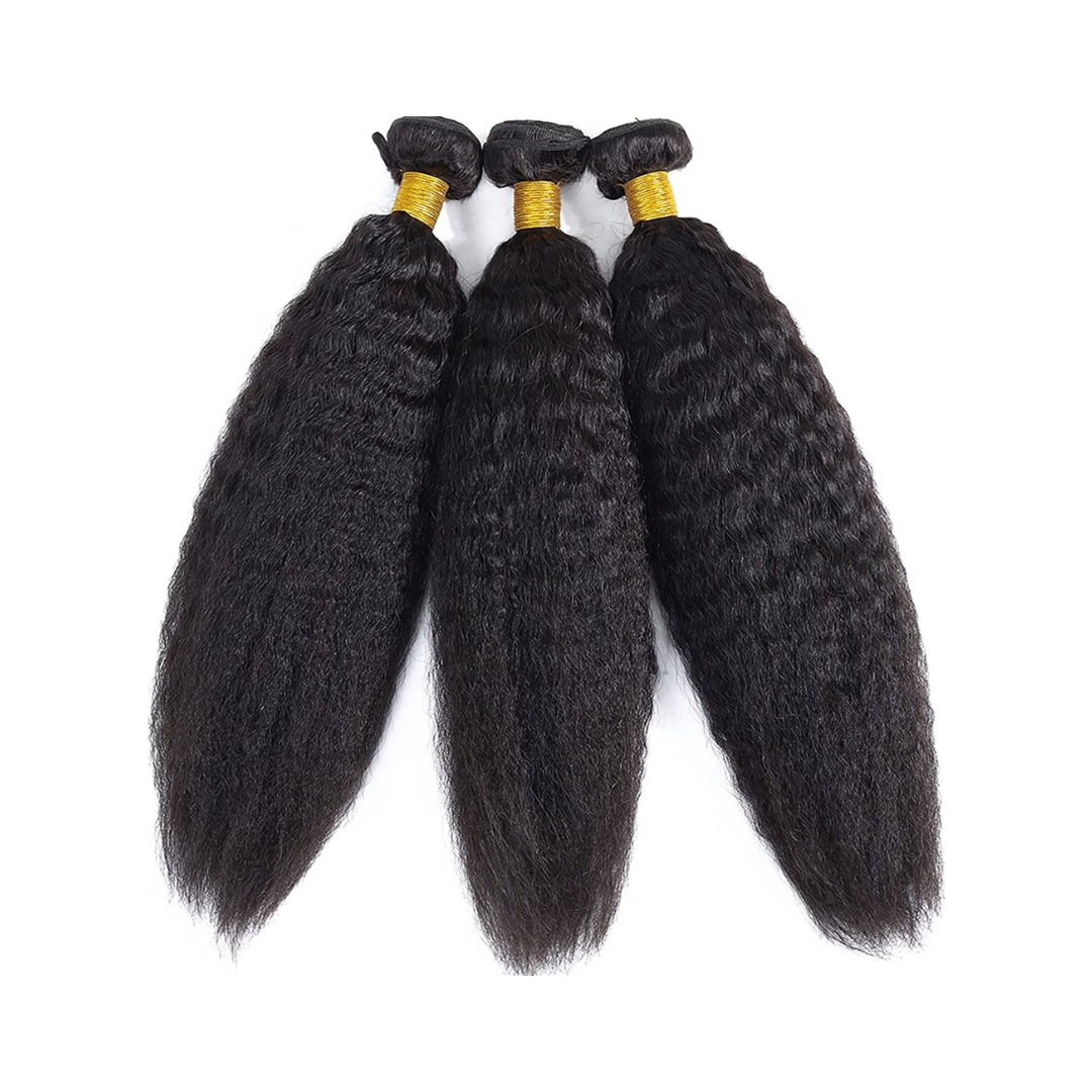 Kinky Straight Hair Bundle - My Aurea Beauty