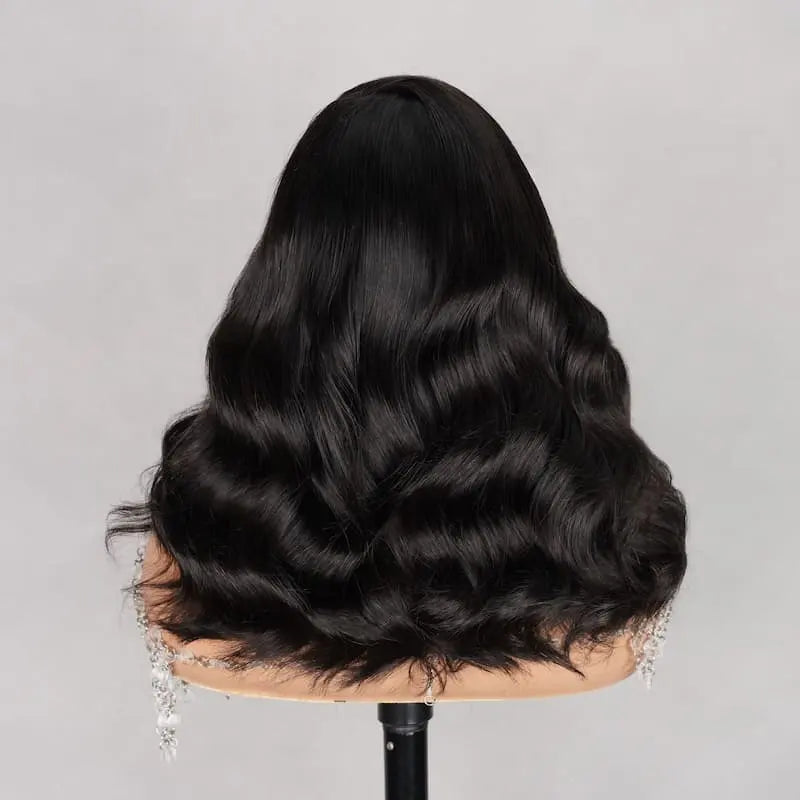 6x5 Body Wave Pre-cut Short Hair Glueless Wig - My Aurea Beauty