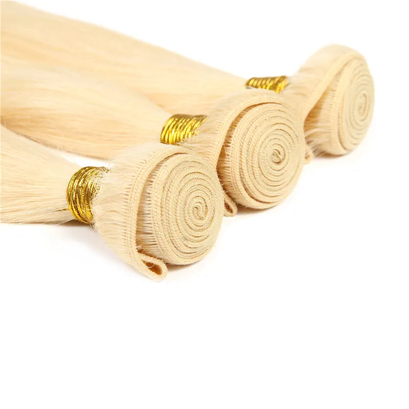 Straight Hair Bundle - Blonde 613 - My Aurea Beauty