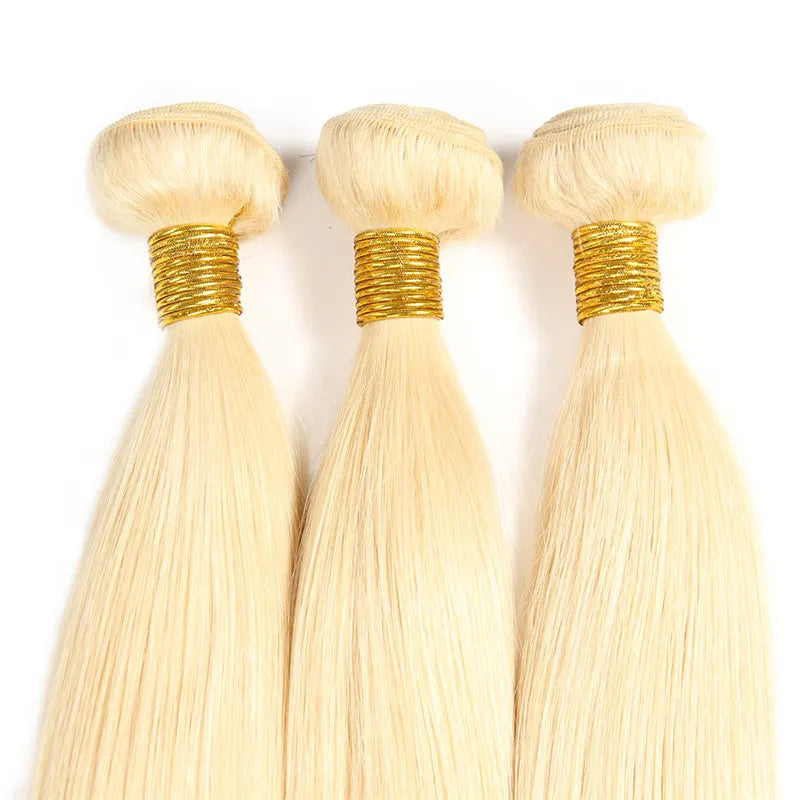 Straight Hair Bundle - Blonde 613 - My Aurea Beauty